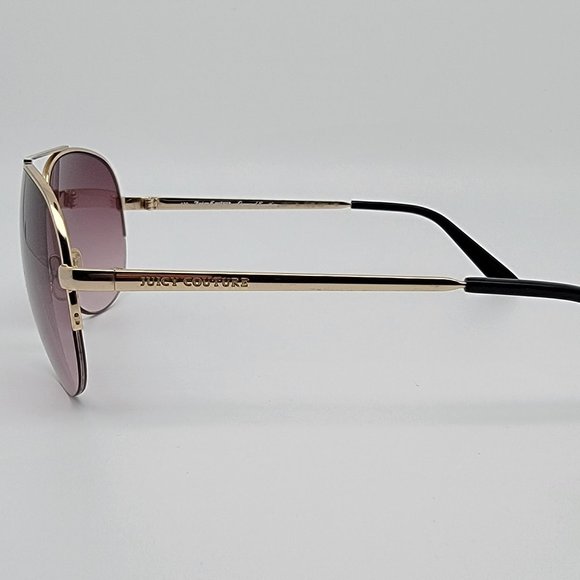 *SOLD* Juicy Couture Platinum/S 03YG Gold Frame Brown Gradient Lens Sunglasses - Picture 3 of 12